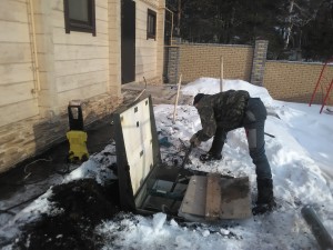 Зимнее обслуживание станции ТОПАС  п.Алан